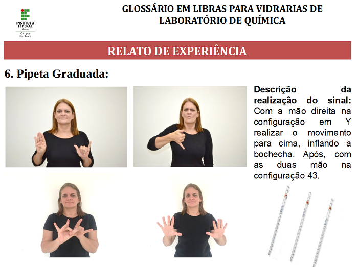 Material apresenta diversas imagens com descrição dos movimentos das mãos e expressões faciais